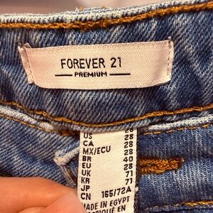 Forever 21 Premium Light Blue Jeans